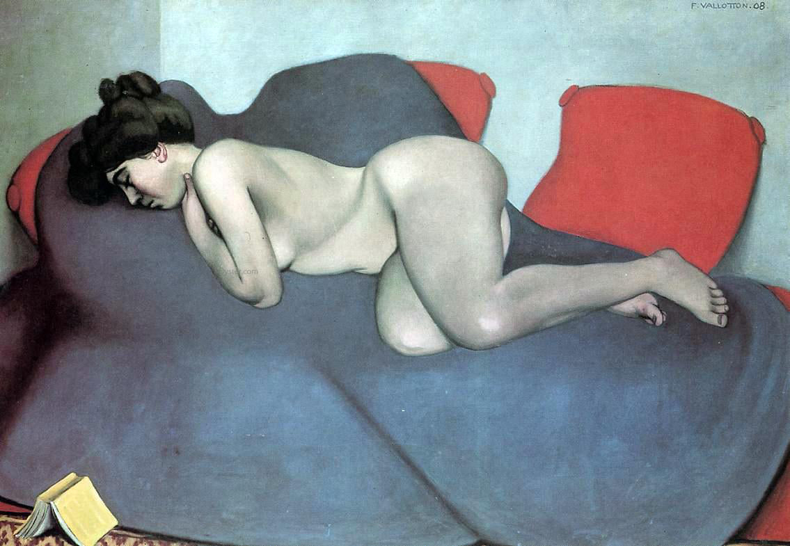  Felix Vallotton Sleep - Hand Painted Oil Painting