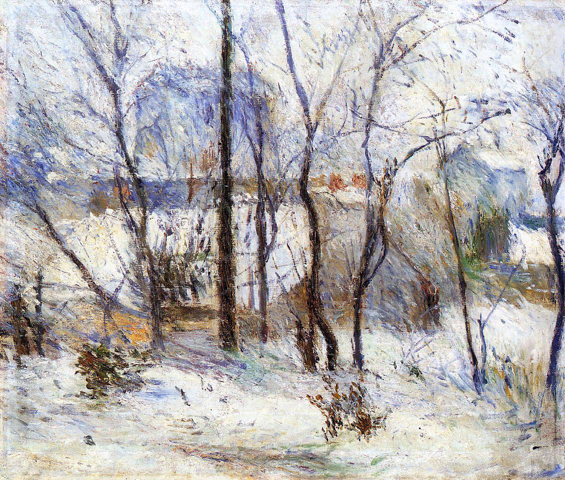  Paul Gauguin Snow at Vaugirard - Hand Painted Oil Painting