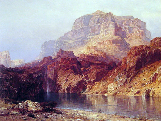  Samuel Colman Solomon's Temple, Colorado - Hand Painted Oil Painting