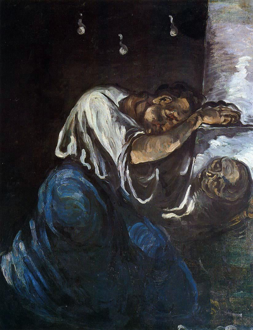  Paul Cezanne Sorrow (also known as The Magdalen) - Hand Painted Oil Painting