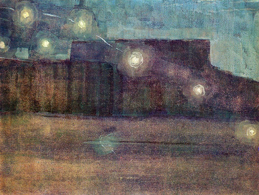  Mikalojus Ciurlionis Sparks II - Hand Painted Oil Painting