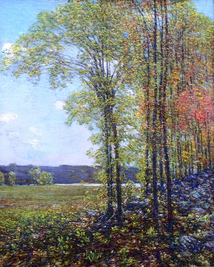  Frederick Childe Hassam Spring at Old Lyme - Hand Painted Oil Painting