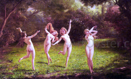  Frederic Soulacroix Spring - Hand Painted Oil Painting
