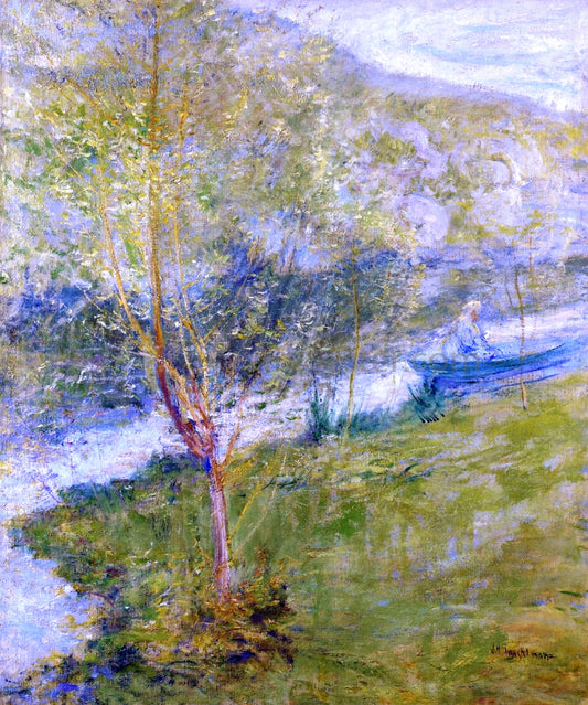  John Twachtman Spring - Hand Painted Oil Painting