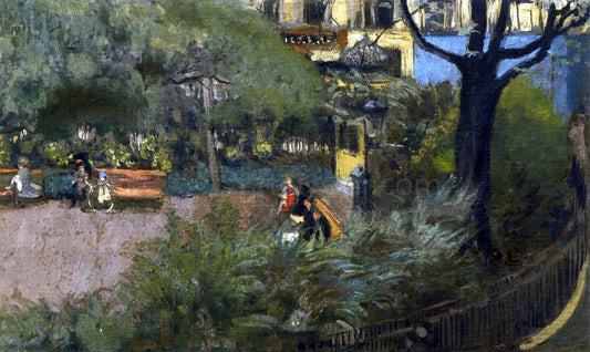 Edouard Vuillard A Square Berlioz (also known as La Place Vintimille) - Hand Painted Oil Painting