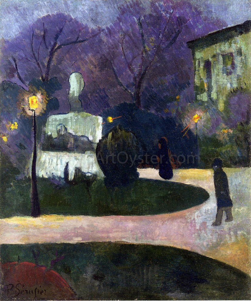  Paul Serusier Square with Street Lamp - Hand Painted Oil Painting