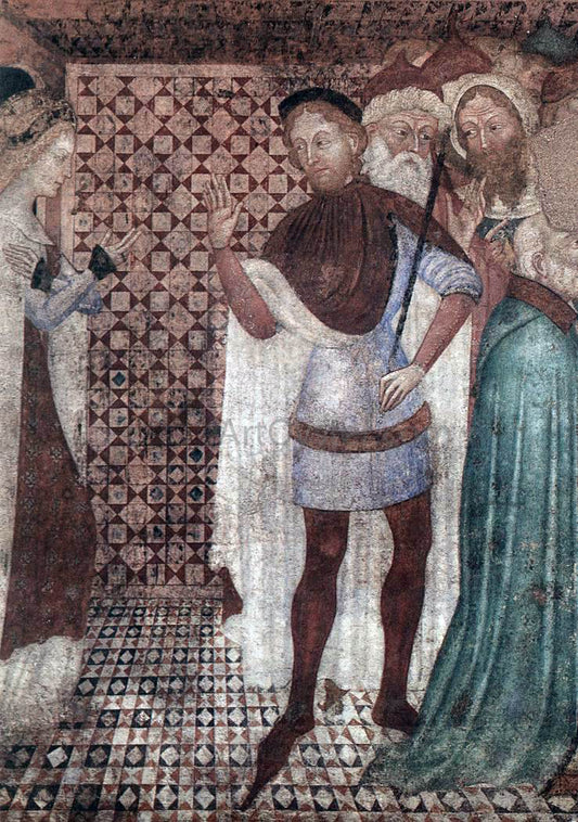  Unknown (4) Masters St Catherine with the Philosophers - Hand Painted Oil Painting