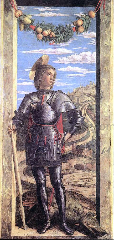  Andrea Mantegna St George - Hand Painted Oil Painting