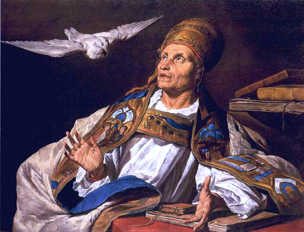 Matthias Stom St Gregory - Hand Painted Oil Painting