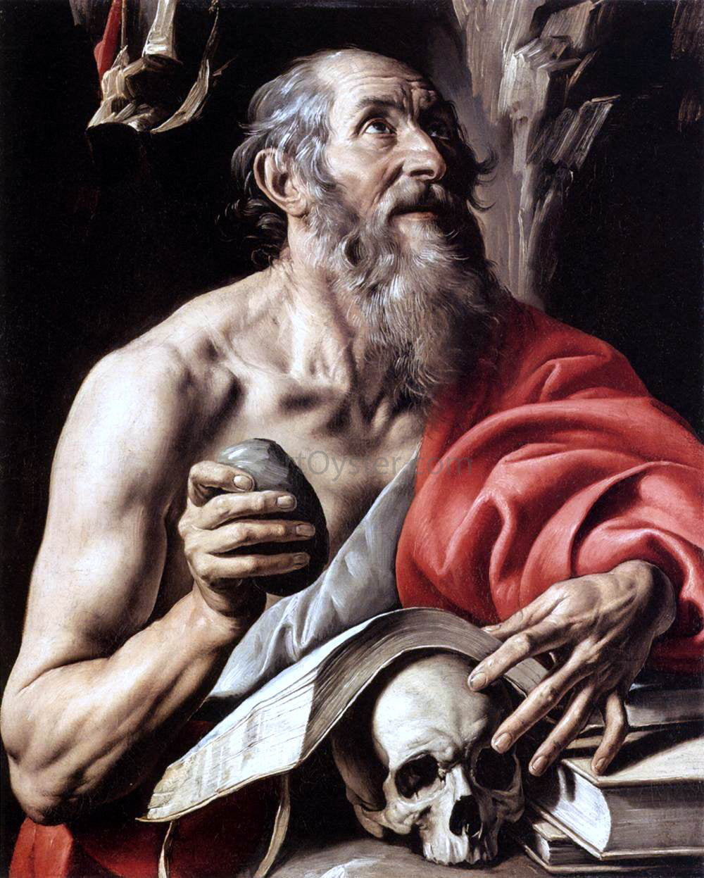  Tanzio Da Varallo St Jerome - Hand Painted Oil Painting