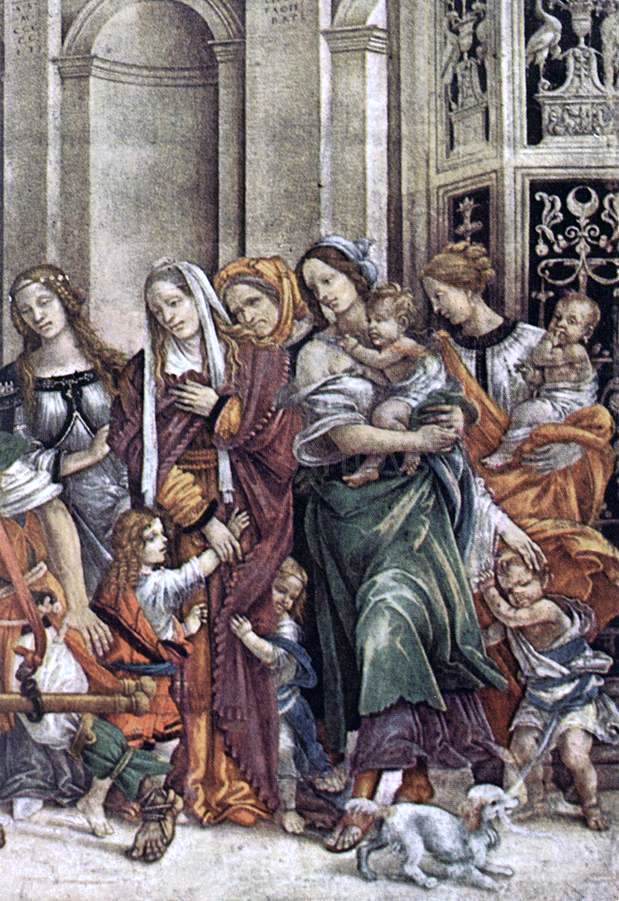  Filippino Lippi St John the Evangelist Resuscitating Druisana (detail) - Hand Painted Oil Painting