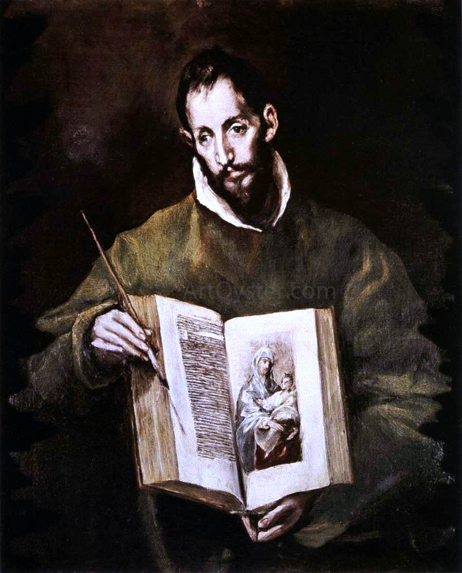  El Greco St Luke - Hand Painted Oil Painting