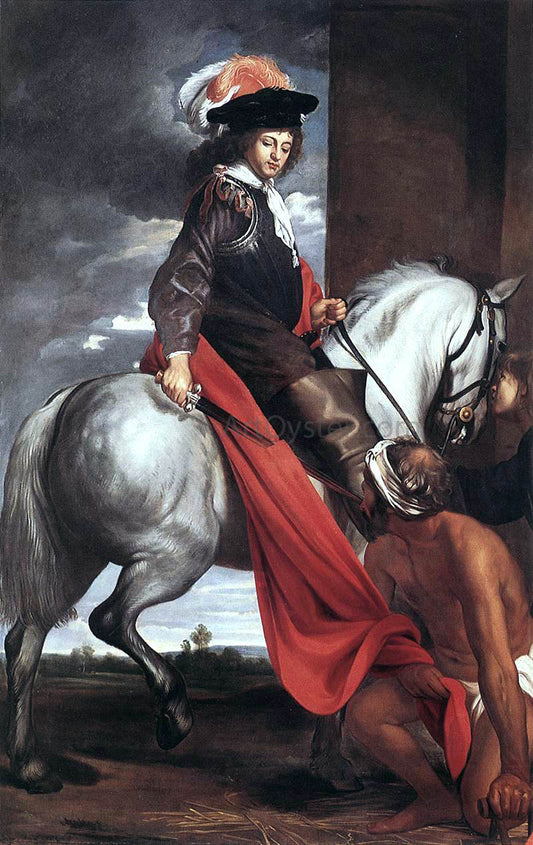  The Elder Jacob Van  Oost St Martin - Hand Painted Oil Painting