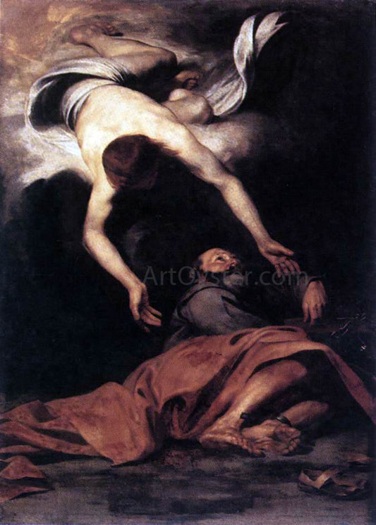  Pier Francesco Mola St Peter Freed from Prison - Hand Painted Oil Painting