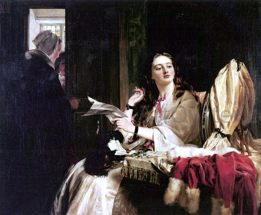  John Callcott Horsley St. Valentine's Day - Hand Painted Oil Painting