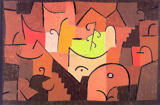  Paul Klee Stage Landscapes - Hand Painted Oil Painting