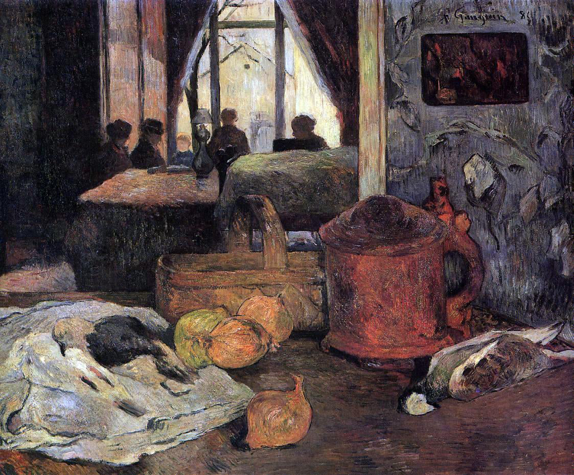  Paul Gauguin Still Life in an Interior, Copenhagen - Hand Painted Oil Painting