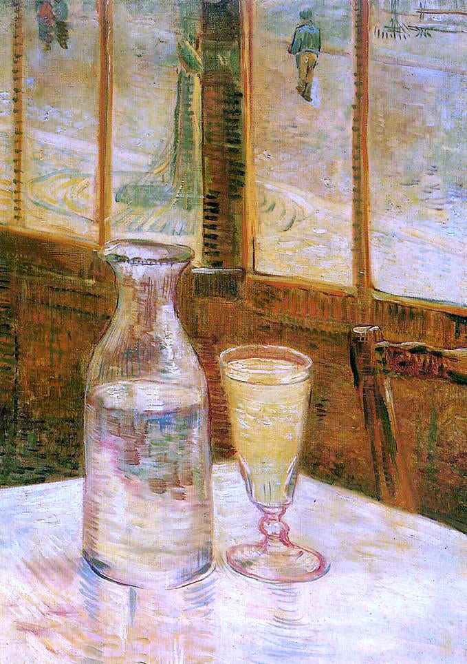  Vincent Van Gogh Still Life with Absinthe - Hand Painted Oil Painting
