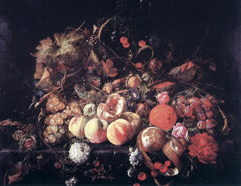  Jan Davidsz De Heem Still-Life - Hand Painted Oil Painting