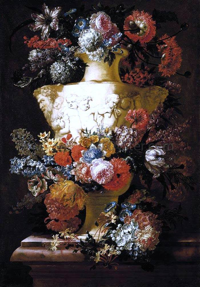  Jan-Baptist Bosschaert Still-Life of Flowers - Hand Painted Oil Painting