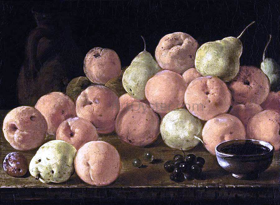  Luis Melendez Still-Life of Fruit - Hand Painted Oil Painting