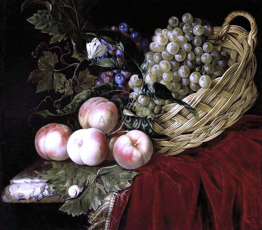  Willem Van Aelst Still-Life of Fruit - Hand Painted Oil Painting