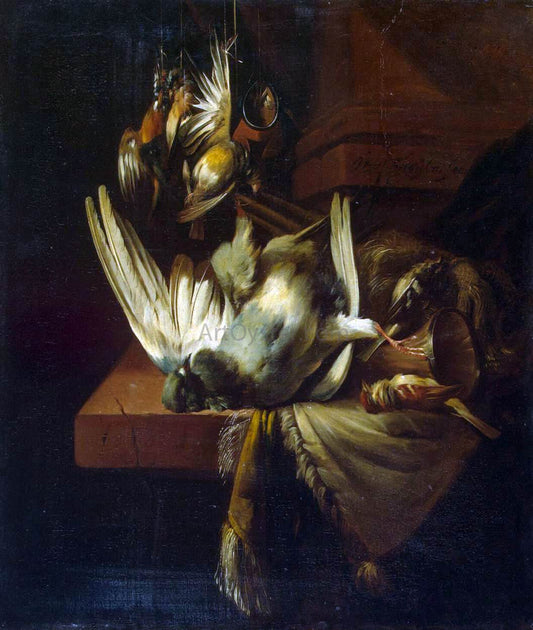  William Gowe Ferguson Still-Life with Dead Game - Hand Painted Oil Painting