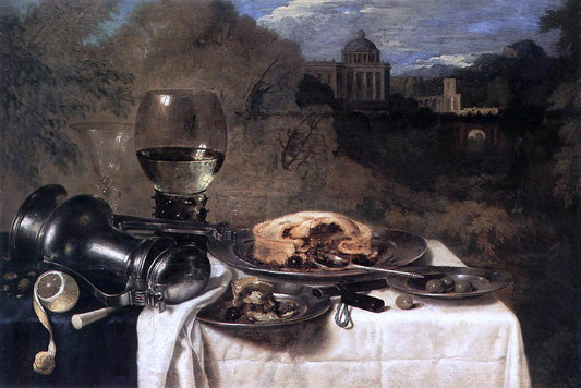  Willem Claesz Heda Still-Life with Olives - Hand Painted Oil Painting