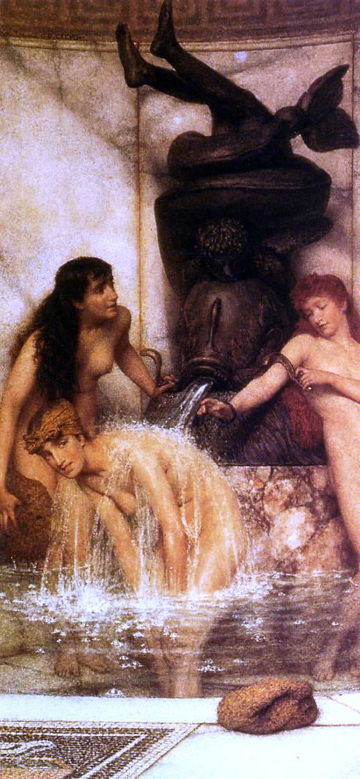  Sir Lawrence Alma-Tadema Stirgils and Sponges - Hand Painted Oil Painting