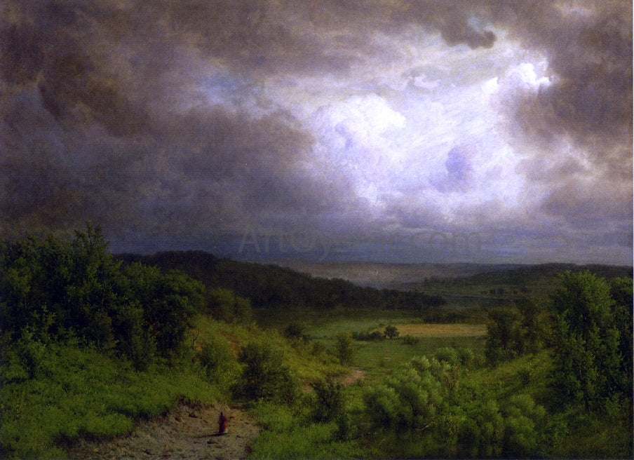  Alexander Helwig Wyant Storm Ahead - Hand Painted Oil Painting