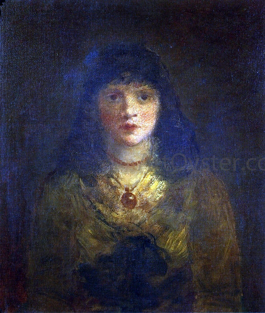  George Fuller Study for The Quadroon - Hand Painted Oil Painting