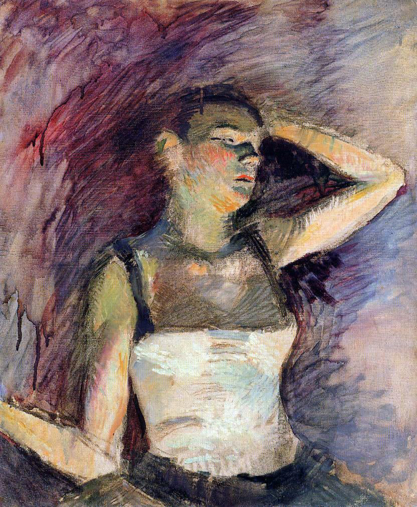  Henri De Toulouse-Lautrec Study of a Dancer - Hand Painted Oil Painting