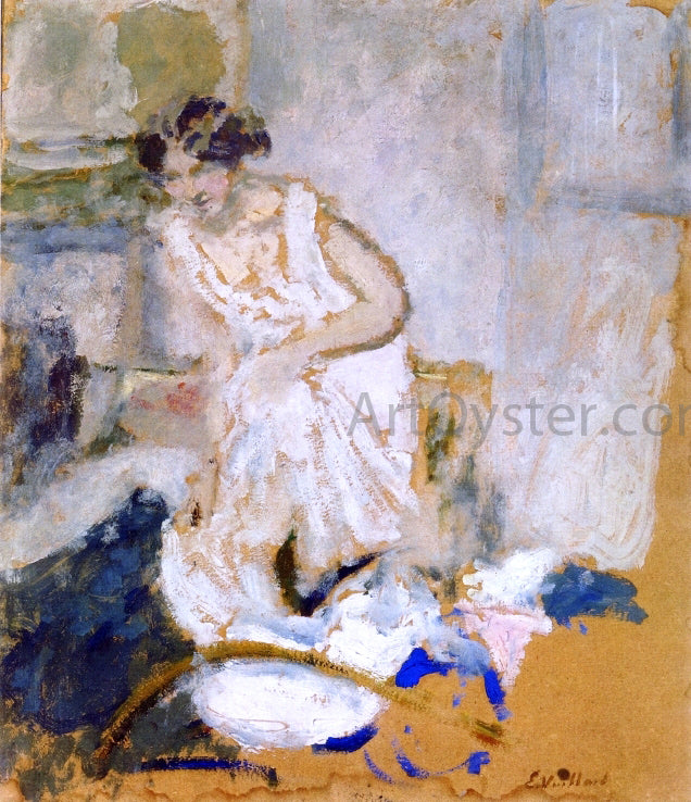  Edouard Vuillard Study of a Woman in a Petticoat - Hand Painted Oil Painting