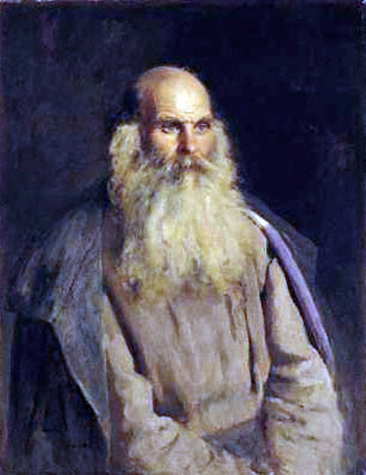  Ilia Efimovich Repin Study of an Old Man - Hand Painted Oil Painting