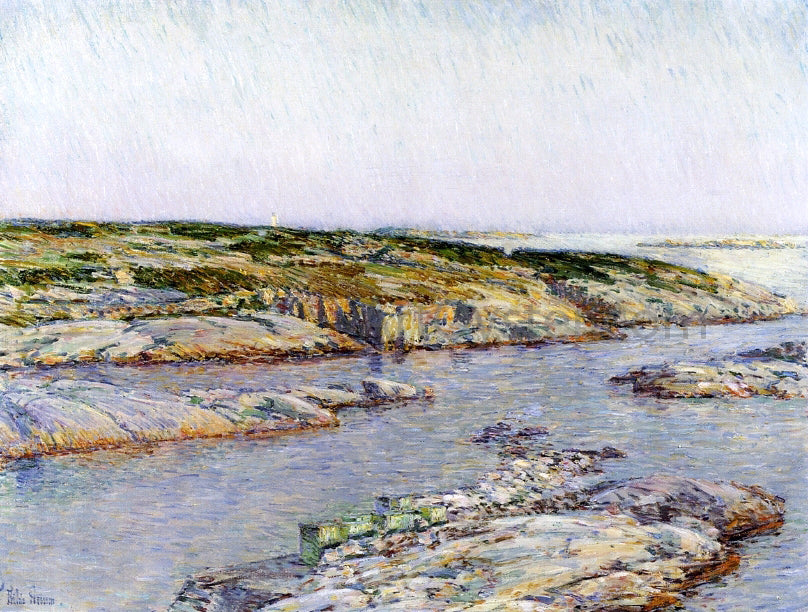  Frederick Childe Hassam Summer Afternoon, Isles of Shoals - Hand Painted Oil Painting