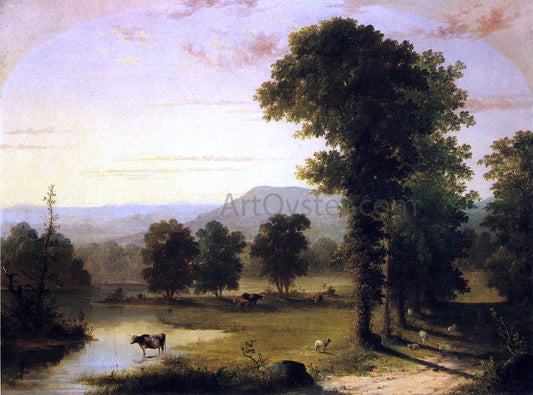  George Henry Durrie Summer Day on the River - Hand Painted Oil Painting