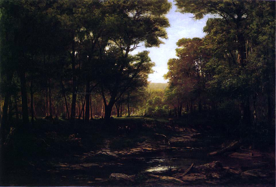  George Hetzel Summer in Scalp Level - Hand Painted Oil Painting