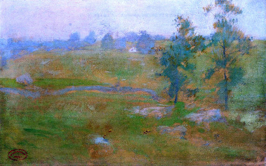  John Twachtman Summer Landscape - Hand Painted Oil Painting