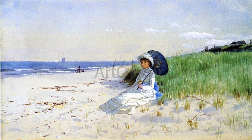  Alfred Thompson Bricher Summer Reverie - Hand Painted Oil Painting