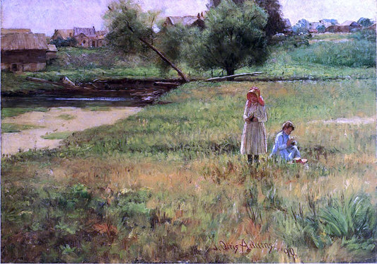  John Ottis Adams Summertime - Hand Painted Oil Painting