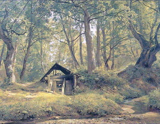  Ivan Ivanovich Shishkin Sunny day, Merykul - Hand Painted Oil Painting