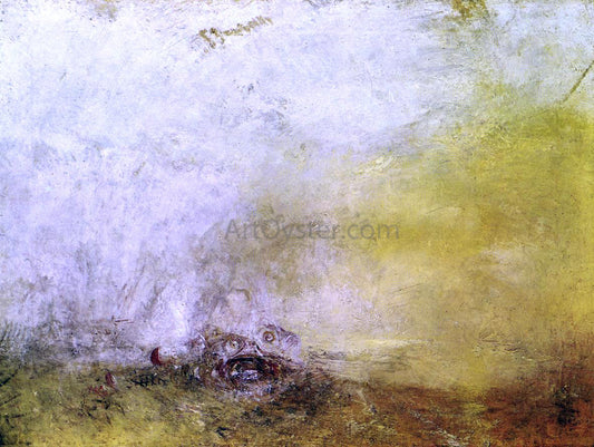  Joseph William Turner Sunrise with Sea Monsters - Hand Painted Oil Painting