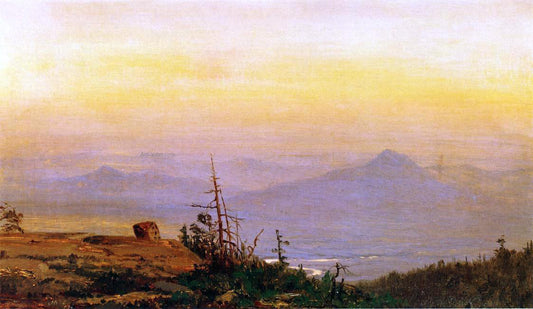  Jervis McEntee Sunset in the Catskills - Hand Painted Oil Painting