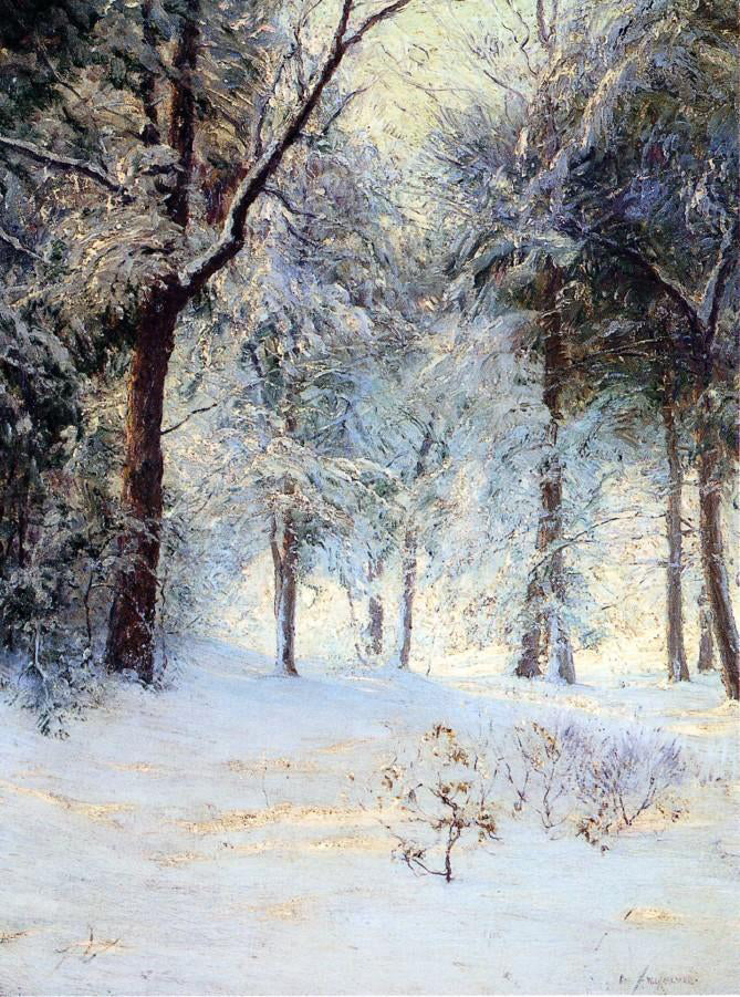  Walter Launt Palmer Sunshine After Snowstorm - Hand Painted Oil Painting