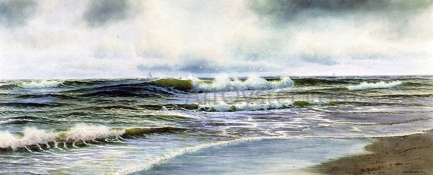  George Howell Gay Surf at Northampton, Long Island - Hand Painted Oil Painting