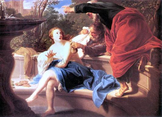  Pompeo Girolamo Batoni Susanna and the Elders - Hand Painted Oil Painting