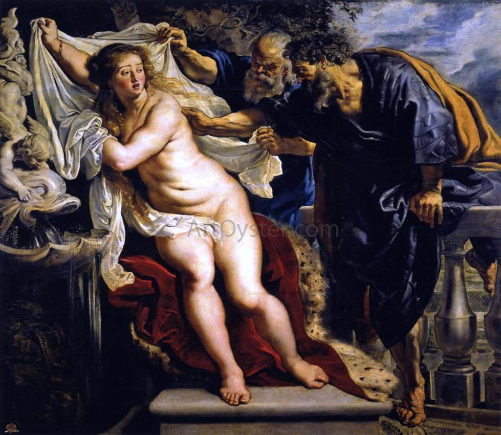  Peter Paul Rubens Susanna and the Elders - Hand Painted Oil Painting