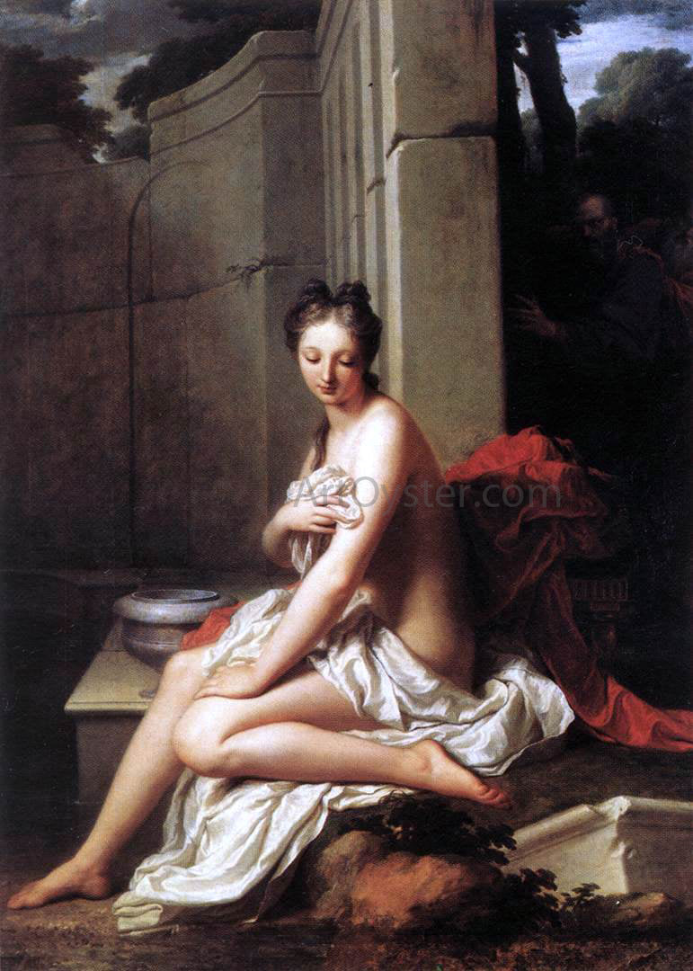  Jean-Baptiste Santerre Susanna at the Bath - Hand Painted Oil Painting