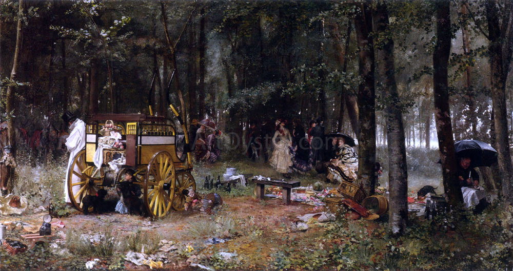  Pinckney Marcius-Simons Taking Over - Hand Painted Oil Painting