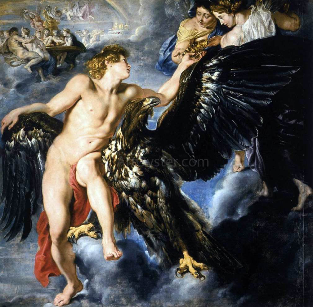  Peter Paul Rubens The Abduction of Ganymede - Hand Painted Oil Painting
